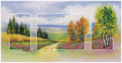 Spring Triptychon by Johan De Jong Pricing Limited Edition Print image