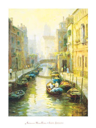 Autumn Haze, Venice by Jansons Pricing Limited Edition Print image