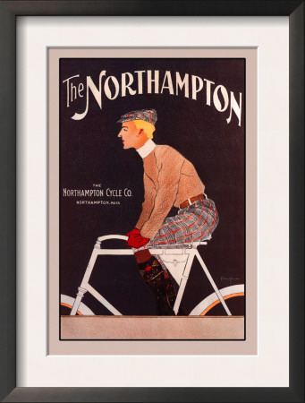 The Northhampton Cycle by Edward Penfield Pricing Limited Edition Print image