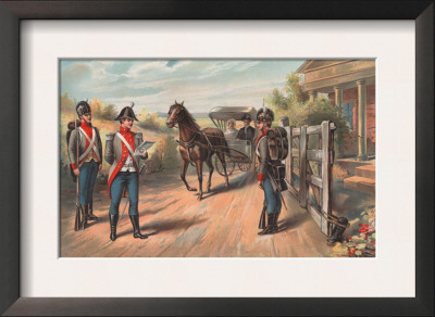 Officer And Privates Of Infantry 1802-1810 by Arthur Wagner Pricing Limited Edition Print image