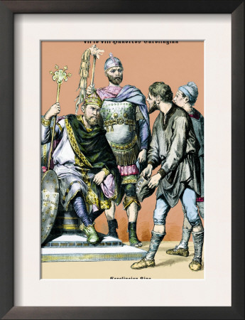 Carolingian King, 8Th Century B.C. by Richard Brown Pricing Limited Edition Print image