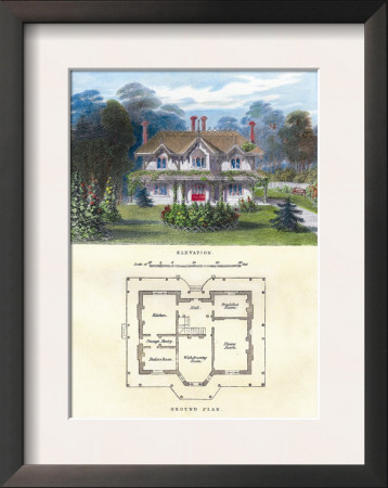 Cottage Ornee by Richard Brown Pricing Limited Edition Print image