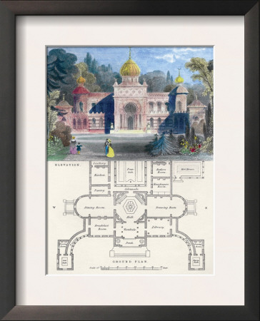 Morisco-Spanish Palital Building by Richard Brown Pricing Limited Edition Print image