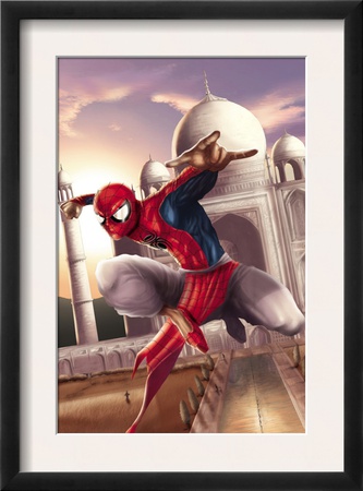Spider-Man: India #2 Cover: Spider-Man by Suresh Seetharaman Pricing Limited Edition Print image
