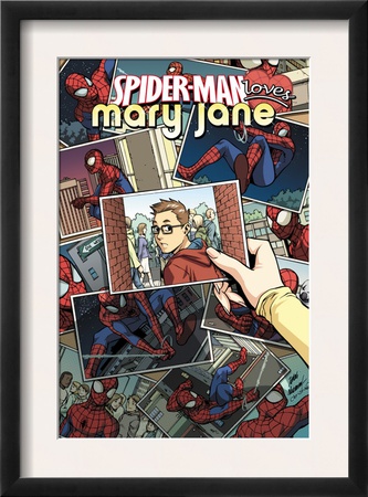 Spider-Man Loves Mary Jane #15 Cover: Spider-Man, Peter Parker, And Mary Jane Watson by Takeshi Miyazawa Pricing Limited Edition Print image