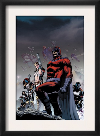 Civil War: House Of M #5 Cover: Magneto by Mike Perkins Pricing Limited Edition Print image
