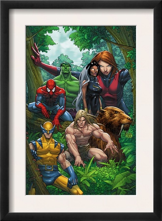 Marvel Adventures The Avengers #33 Cover: Wolverine by Roger Cruz Pricing Limited Edition Print image