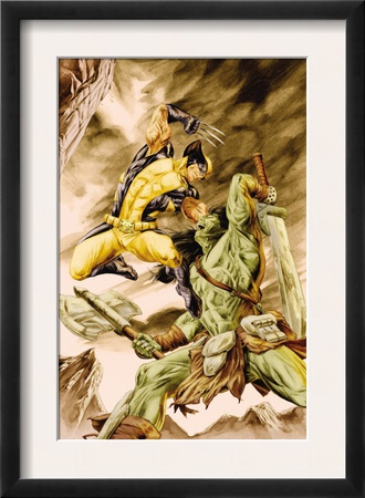 Wolverine Origins #41 Cover: Wolverine And Skaar by Doug Braithwaite Pricing Limited Edition Print image