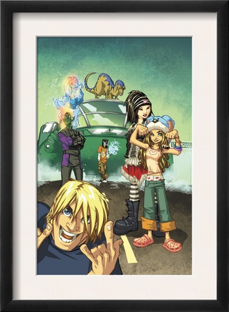 Runaways #1 Cover: Hayes by Humberto Ramos Pricing Limited Edition Print image