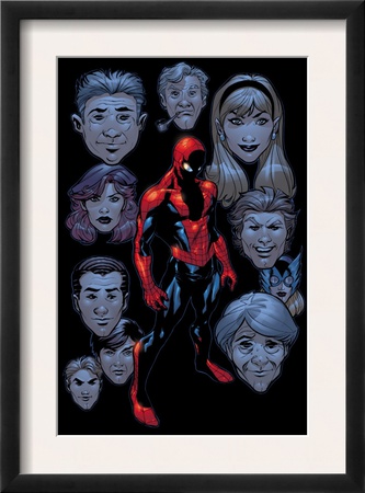 Marvel Knights Spider-Man #9 Headshot: Spider-Man by Terry Dodson Pricing Limited Edition Print image