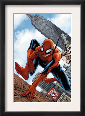 The Amazing Spider-Man #546 Cover: Spider-Man by Steve Mcniven Pricing Limited Edition Print image