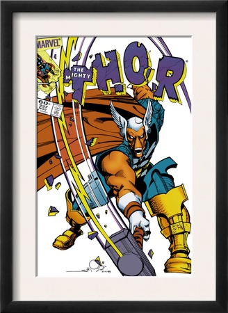 The Mighty Thor #337 Cover: Beta-Ray Bill by Walt Simonson Pricing Limited Edition Print image