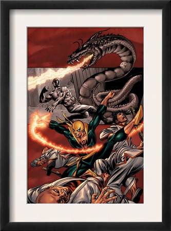 The Immortal Iron Fist: The Origin Of Danny Rand Cover: Iron Fist by Gil Kane Pricing Limited Edition Print image