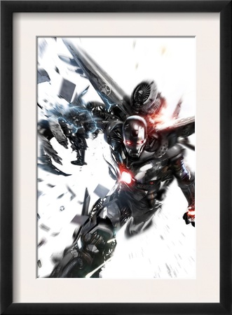 War Machine #8 Cover: War Machine by Francesco Mattina Pricing Limited Edition Print image