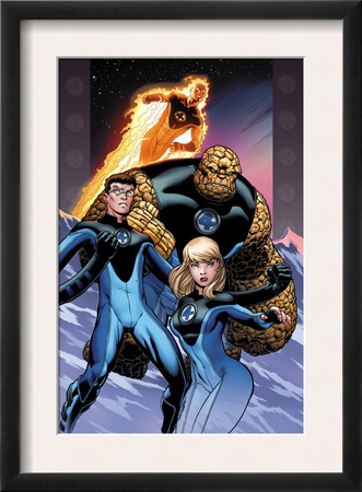 Ultimate Fantastic Four #60 Cover: Invisible Woman, Mr. Fantastic, Thing And Human Torch by Ed Mcguiness Pricing Limited Edition Print image