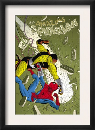 The Amazing Spider-Man #579 Cover: Spider-Man And Shocker by Marcos Martin Pricing Limited Edition Print image
