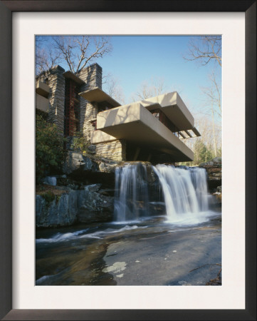 Fallingwater, State Route 381, Pennsylvania by Frank Lloyd Wright Pricing Limited Edition Print image