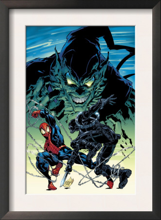 Amazing Spider-Man #513 Cover: Spider-Man, Green Goblin And Stacy Twins by Mike Deodato Jr. Pricing Limited Edition Print image