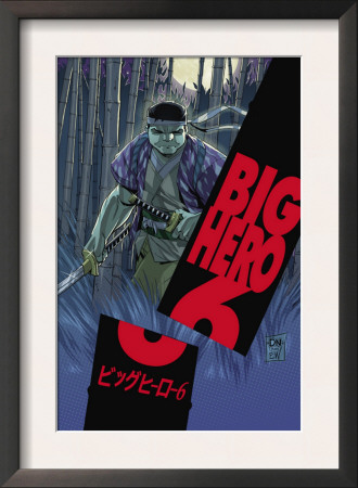 Big Hero 6 #3 Cover: Wasabi No-Ginger by David Nakayama Pricing Limited Edition Print image