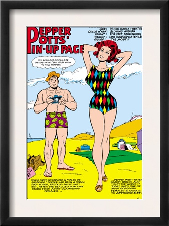 Tales Of Suspense #55: Pepper Potts And Virginia by Don Heck Pricing Limited Edition Print image