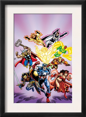 Avengers #16: Captain America by Jerry Ordway Pricing Limited Edition Print image