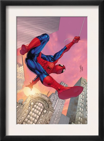 Spider-Man Unlimited #9 Cover: Spider-Man Swinging by Salvador Larroca Pricing Limited Edition Print image