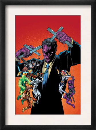 New Thunderbolts #10 Cover: Purple Man by Tom Grummett Pricing Limited Edition Print image