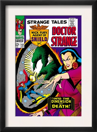 Strange Tales #152 Cover: Dr. Strange, Umar And Mindless Ones by Bill Everett Pricing Limited Edition Print image