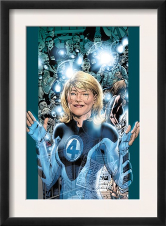 Ultimate Fantastic Four #5 Cover: Invisible Woman by Bryan Hitch Pricing Limited Edition Print image
