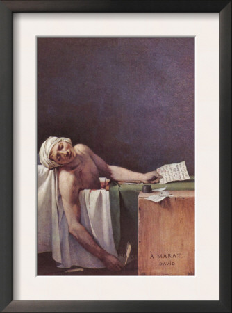 The Murdered Marat by Jacques-Louis David Pricing Limited Edition Print image