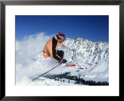 Skiing At Arapahoe Basin, Co by Bob Winsett Pricing Limited Edition Print image