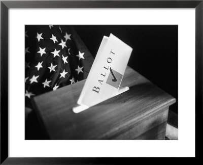 Ballot Box With Ballot by Eric Kamp Pricing Limited Edition Print image