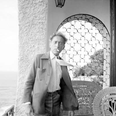 Jean Cocteau: Santo Sospir Villa At Saint-Jean-Cap-Ferrat, Belonging To Francine Weisweiller by Benno Graziani Pricing Limited Edition Print image
