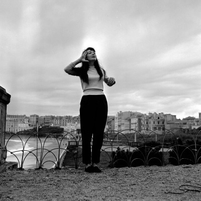 Juliette Greco In Biarritz by Benno Graziani Pricing Limited Edition Print image