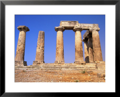Ruins Of Temple Of Apollo, Greece by Walter Bibikow Pricing Limited Edition Print image