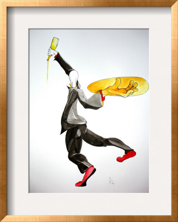 Black Waiter by Pierre Poulin Pricing Limited Edition Print image
