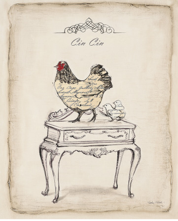 Cin Cin Chick by Emily Adams Pricing Limited Edition Print image