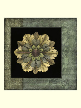 Rosette Inset Ii by Jennifer Goldberger Pricing Limited Edition Print image