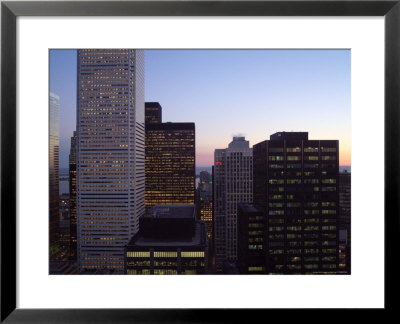 Twilight Over City, Toronto, Canada by Keith Levit Pricing Limited Edition Print image