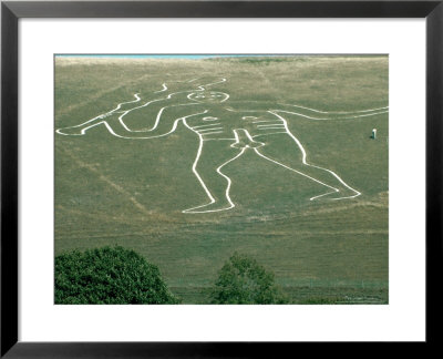 Cerne Abbas Giant Hill Figure, Dorset, Uk by Steve Littlewood Pricing Limited Edition Print image