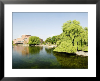 The Royal Shakespeare Company Theatre At Stratford-Upon-Avon, England by Martin Page Pricing Limited Edition Print image