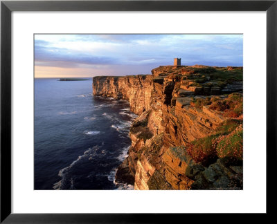Marwick Head At Dusk, Scotland by Iain Sarjeant Pricing Limited Edition Print image