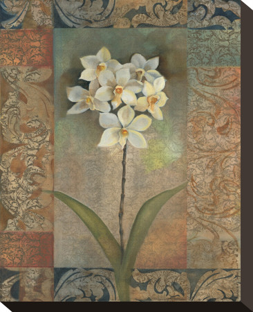 Orchids Tapestry by Louise Montillio Pricing Limited Edition Print image