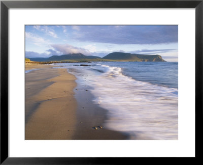 Warebeth Beach In Evening Light, Orkney Mainland by Iain Sarjeant Pricing Limited Edition Print image