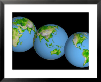 Globes Of The World by Stocktrek Images Pricing Limited Edition Print image
