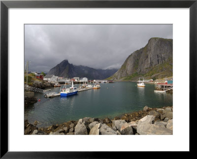 Hamnoya, Moskenesoya Island, Lofoten Islands, Norway, Scandinavia by Gary Cook Pricing Limited Edition Print image
