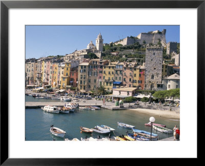 Portovenere Harbour, Unesco World Heritage Site, Liguria, Italy, Mediterranean by Ken Gillham Pricing Limited Edition Print image