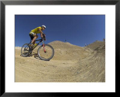 Competitiors In Mount Sodom International Mountain Bike Race, Dead Sea Area, Israel, Middle East by Eitan Simanor Pricing Limited Edition Print image