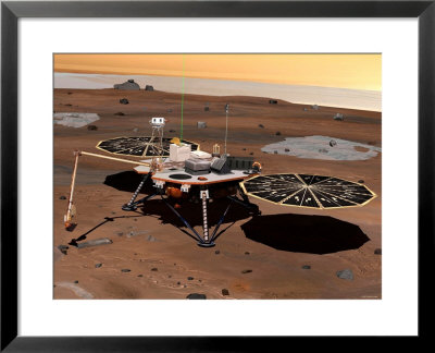 Nasa's Phoenix Mars Lander by Stocktrek Images Pricing Limited Edition Print image