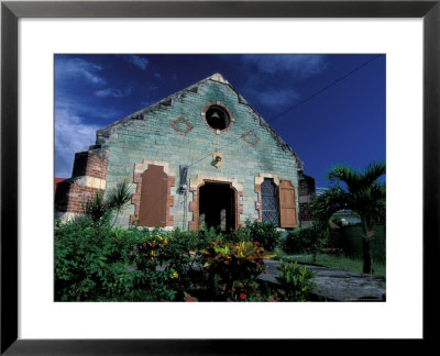 Village Church, Antigua, Caribbean by Nik Wheeler Pricing Limited Edition Print image